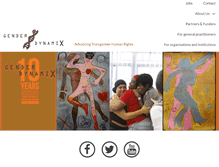 Tablet Screenshot of genderdynamix.org.za